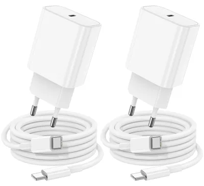 Productafbeelding van Lader voor iPhone 17, 16, 15 met oplaadkabel, snellader USB-C, origineel, 20