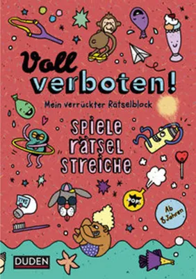 Produktbild von Voll verboten! Mein verrückter Rätselblock 2 - Ab 8 Jahren