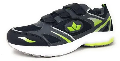 Image de Chaussures de sport Lico Marvin V pour hommes, chaussures de course, couleur noire, modèle polyvalent pour le quotidien