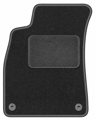 Immagine prodotto di Tappetino guidatore in moquette per Audi A4 B6 2002-2006 (cabrio) – 1 pezzo, grigio grafite, su misura – Wielganizator LUX