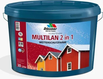 Produktbild von Diessner Multilan 2 in 1 Wetterschutzfarbe 10 L