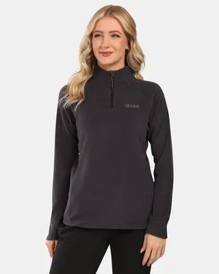 Produktbild von Fleece-Sweatshirt für Damen KILPI ALMERI-W ZL0211KI SCHWARZ Größe: 44
