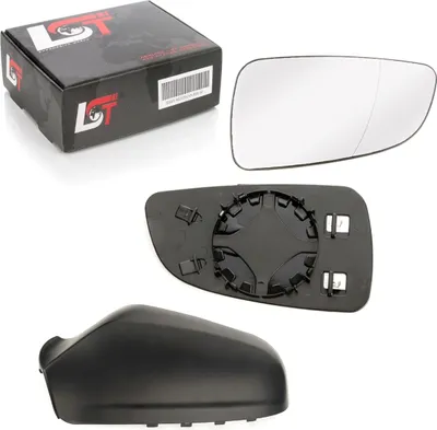 Produktbild von Seitenspiegel Gehäuse mit Spiegelglas Set links für OPEL VAUXHALL ASTRA H 5 V