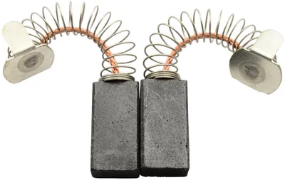 Image de Charbons pour Fran - 8x12x23mm - Avec ressorts, câble et connecteur
