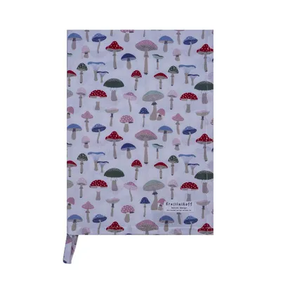 Produktbild von Krasilnikoff - Geschirrtruch - KW13657  - Mushroom / Pilze, red