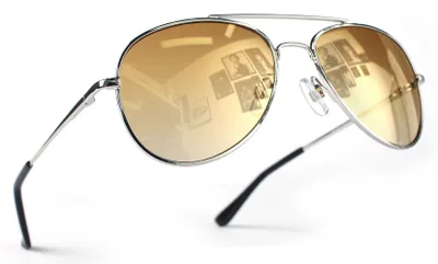 Produktbild von Pilotenbrille Silber Gold