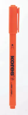 Obrázek produktu pro Kores TM36204, 12 kusů, Oranžová, Rozšířený hrot, Oranžová, Kulatý