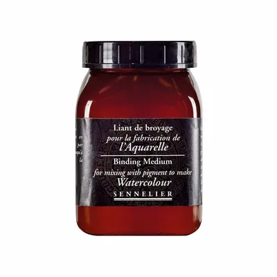 Produktbild von Sennelier Aquarellbindemittel 200 ml gebrauchsfertig zum Mischen mit Pigmenten für brillante Farben