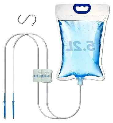 Produktbild von Wassersäcke für Bäume 5,2 L - Einstellbarer Tropfbeutel zur Bewässerung - Aufhängbar für Blumenbeet, Garten, Hochbeet, Gewächshaus, Außenbereich, Balkon und Bäume während des Urlaubs