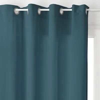 Produktbild von Vorhang mit Ösen blau lilou 140x260cm