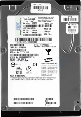 Produktbild von HGST Ultrastar IBM 2Gb/s Fibre 146.8 GB 10K/min 16Mb Cache E-DDM HUS103014FLF210