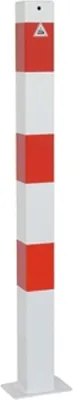 Produktbild von Sperrkettenpfosten 70x70 mm, ortsfest zum Aufdübeln ohne Lackierung, ohne Öse