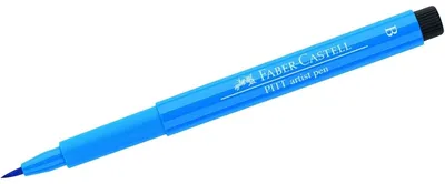 Produktbild von Faber-Castell Tuschestift Pitt Artist Pen B phthaloblau, Fein, Blau, Polypropylen (PP), Rund, Tinte auf Pigmentbasis, Kunststoff
