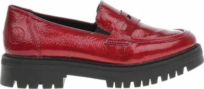 Produktbild von Rieker Plateau Slipper Damen 32303937313934 Rot 40 EU