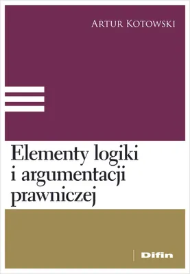Produktbild von Elementy logiki i argumentacji prawniczej