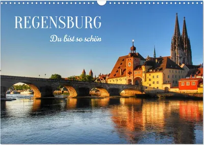 Produktbild von Regensburg. Du bist so schön (Wandkalender 2027 DIN A3 quer), CALVENDO Monatskalender
