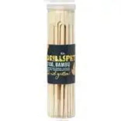 Produktbild von Flache Bambus-Grillspieße für Fleisch, Gemüse und Obst, 28 cm, Großpackung 100 Stück