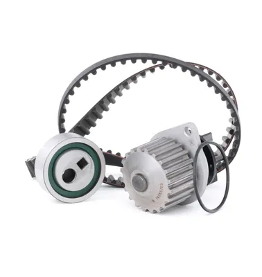 Image de Pompe à eau INA + jeu de courroies dentées pour Citroën Peugeot 1,0 1,1 1,3