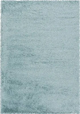 Produktbild von Hochflor Teppich Francesca rechteckig, Farbe: Blau, Größe:140x200 cm