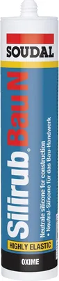 Produktbild von Soudal Bausilikon Silirub Bau N Grau
