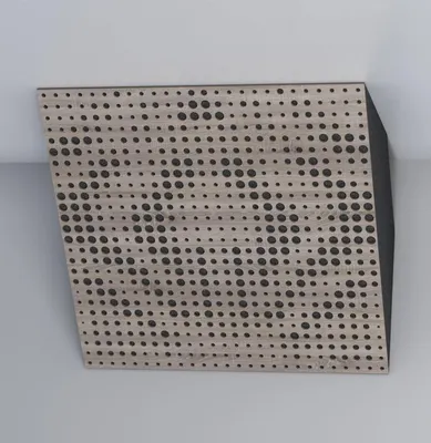 Immagine prodotto di Confezione da 2 – Trappola acustica angolare per bassi | 50x50 cm | Assorbimento delle basse frequenze per studi e teatri | Diffusione | [UNIVERSE-H-100 mm | Sonoma]
