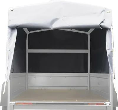 Produktbild von UNITRAILER Hochplane Grau 80 cm für Garden Trailer 150 KIPP Anhänger 150x106 cm