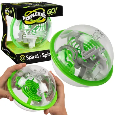 Produktbild von Perplexus Go Sphere Spiral Labyrinth 3d Puzzle Spiel Spin Master