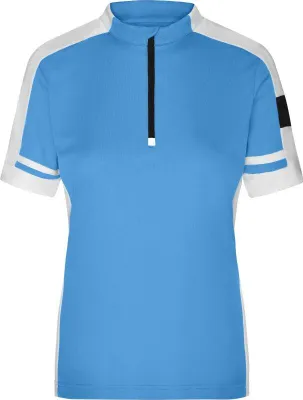 Produktbild von Ladies' Bike-T Half Zip Sportives Bike-Shirt cobalt, Gr. S