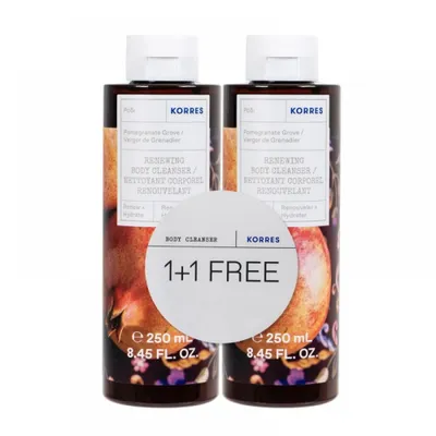 Produktbild von Korres Pomegranate Grove Set mit Renewing Body Cleanser 2x250ml