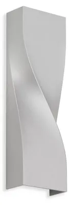 Produktbild von LED Außenwandleuchte Außenlampe 4000K IP44 Metall-Glas 11W Silber Telefunken