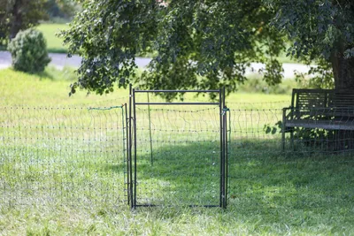 Zdjęcie produktu dla Kerbl 446518, Fence door, Czarny, Siatka, 860 mm, 1250 mm