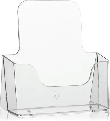 Produktbild von Tischmodell Broschürenständer für Flyer - transparent - DIN A5