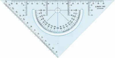 Produktbild von LINEX 2622 Geometrie-Dreieck Hypotenusenlänge 225 mm