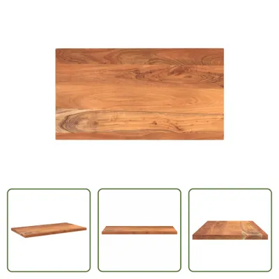 Immagine prodotto di The Living Store Piano d'appoggio 100x60x2,5 cm rettangolare in legno massiccio di acacia