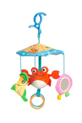 Produktbild von SENSILLO - Kinderwagen Spielzeug Babys, Karussell Kinderwagenkette, Anhnger, Krabbe
