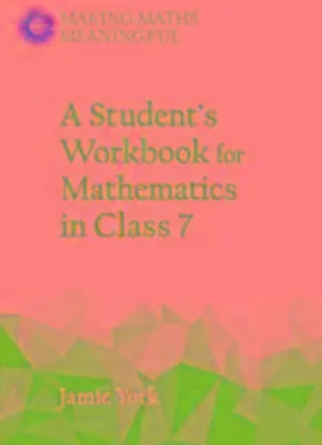 Obrázek produktu pro A Student's Workbook for Mathematics in Class 7