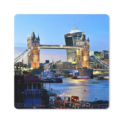 Produktbild von MuchoWow® Mauspad Mousepad Tower Bridge - London - England 30x30 cm - Mousepads - Maus Mat - Pad - Mausunterlage - Gaming