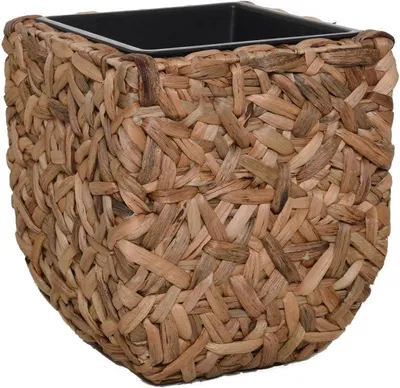 Immagine prodotto di Vaso da fiori WILD in giacinto d'acqua naturale 35x35x40 cm