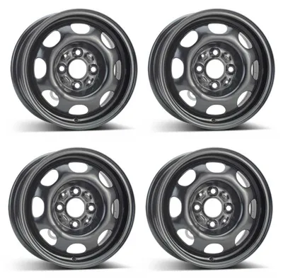 Produktbild von 4 Stahlfelgen Alcar 4645 5.5Jx13 ET43 4x100 für Volkswagen Lupo Polo