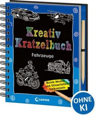 Produktbild von Kreativ-Kratzelbuch: Fahrzeuge