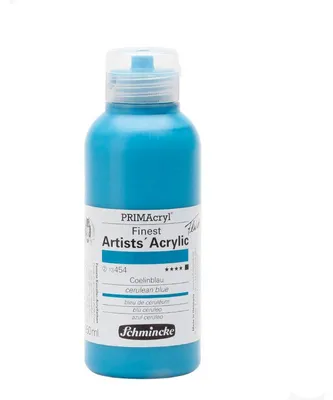 Produktbild von Schmincke PRIMAcryl Professional Acrylfarben 250 ml - 454 Cölinblau fluid