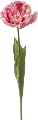 Produktbild von artplants.de Kunst Papageientulpe LIOMARA, helllila, 65cm - Künstliche Tulpe