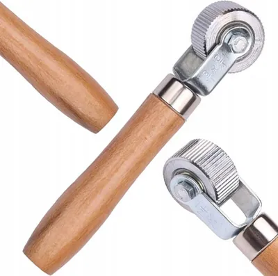 Produktbild von Holz-Flickenrolle mit Lager, 20mm breit