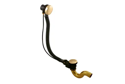 Image de Slezák-RAV : Siphon automatique pour baignoire, doré MD0588Z