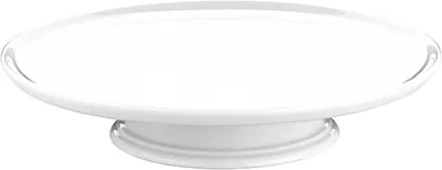 Produktbild von Tortenplatte auf Fuß 6 cm hoch / PILLIVUYT / Porzellan / Kuchenteller /