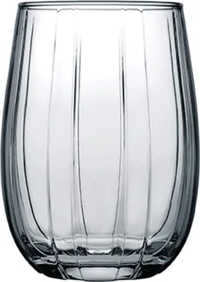 Immagine prodotto di Pasabahce Linka 420405 Set di 3 bicchieri scuri bicchieri d'acqua corti 380ml grigio