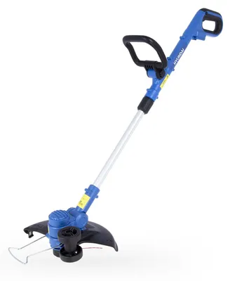 Produktbild von HYUNDAI 20V Akku-Rasentrimmer – 30 cm Schnittkreis, dreh- und schwenkbarer Trimmerkopf, Teleskopstange & Kantenführungsrad – ohne Akku und Ladegerät