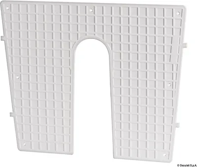 Image de Plaque de protection Osculati 430x350 mm Support de moteur de bateau