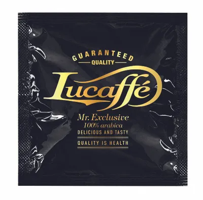 Obrázok produktu pre Lucaffe MR. EXCLUSIVE 100 % Arabica, 44 mm, vrecúška systému ESE, 150 ks