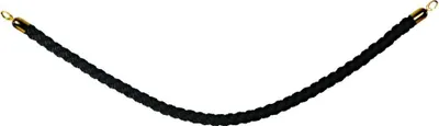 Produktbild von Securit Absperrsystem CLASSIC - Seil schwarz / gold
